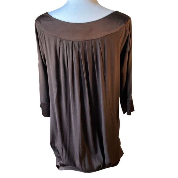 Diane Von Furstenberg Peggy Dress, 6. Chocolate brown. Pockets! - Picture 6 of 16